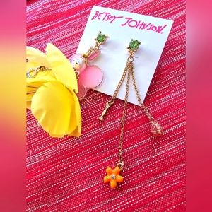 Betsey Johnson Easter earrings